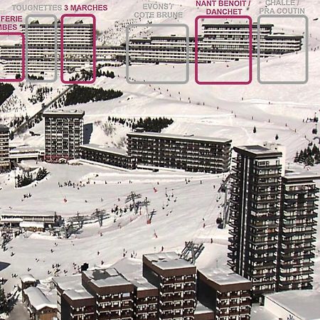 Residence Combes - Studio Aux Pieds Des Pistes Aux Menuires Avec Vue Panoramique Mae-3984 생마르탱 드 벨빌 외부 사진